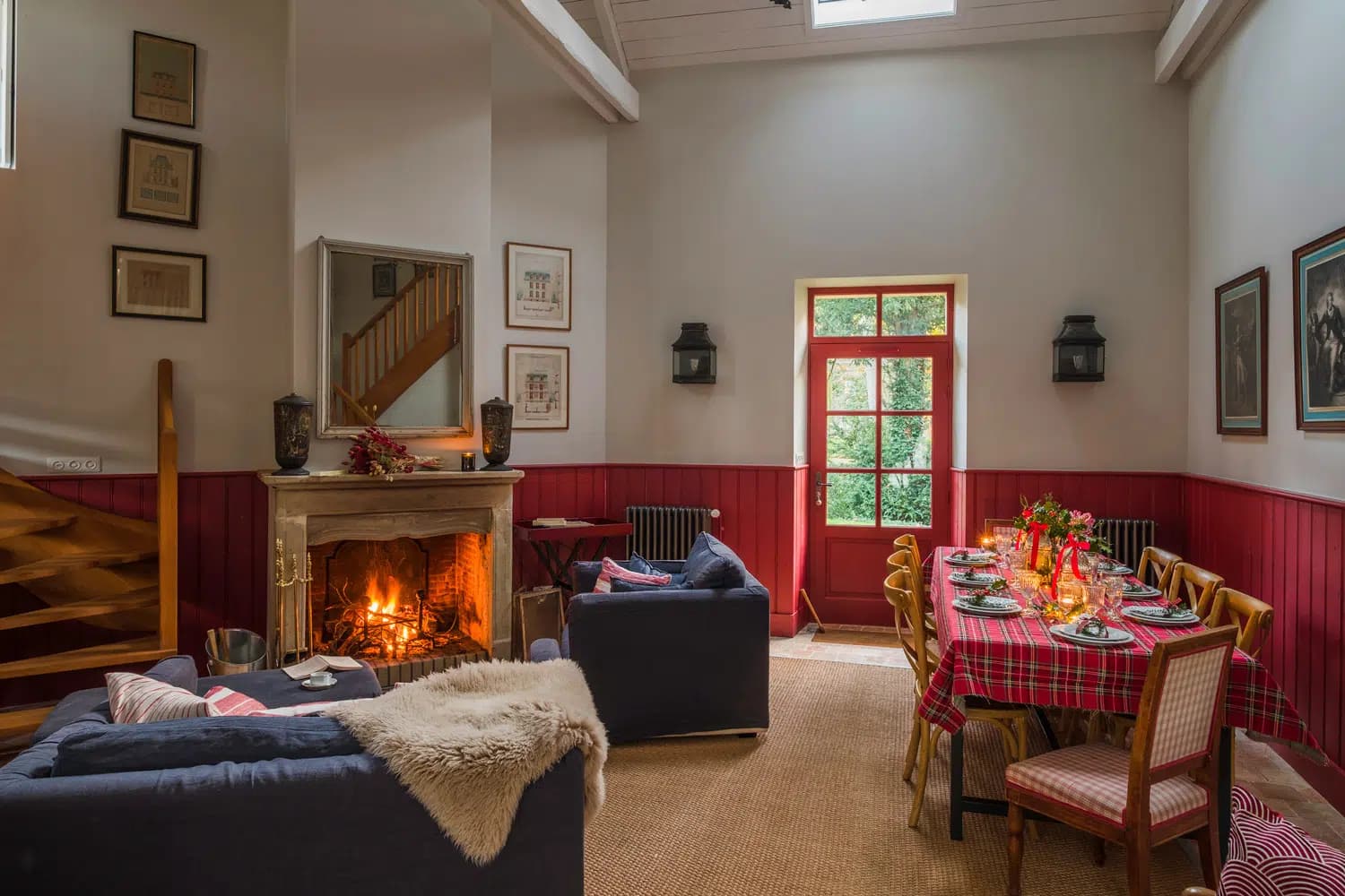 Courances Estate at Christmas