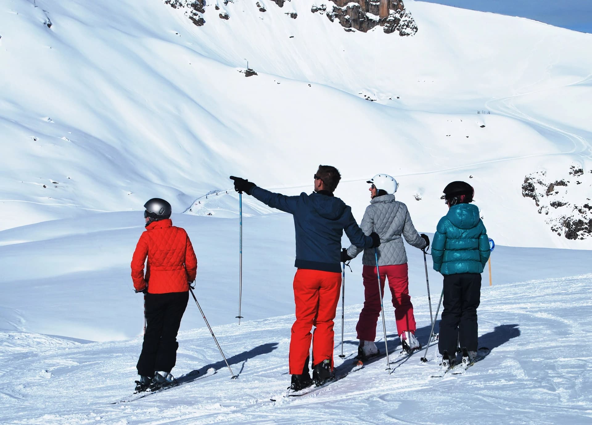 Hautes Alpes - Paysage de montagene en hiver